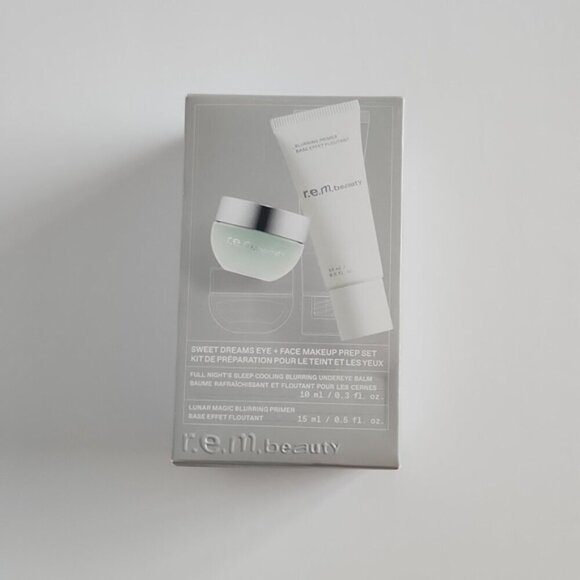 R.E.M. Beauty Sweet Dreams Eye Face 2 Piece Makeup Prep Set New NWT Lunar Magic - Picture 1 of 3